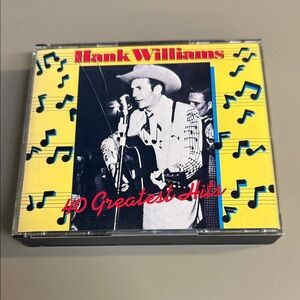 Hank Williams 40 Greatest Hits CD with Booklet